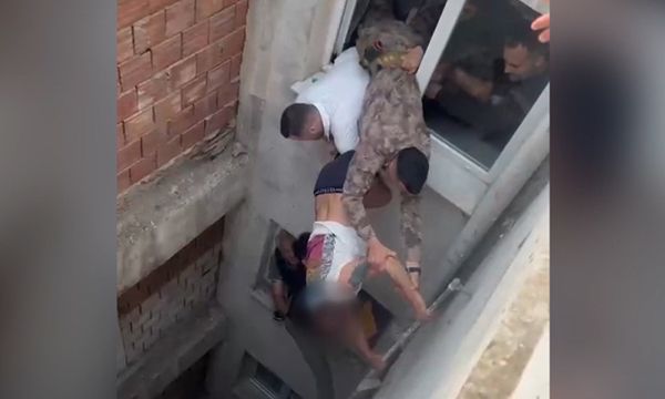 Eşini ve 2 çocuğunu rehin almıştı... Firari hükümlü böyle yakalandı